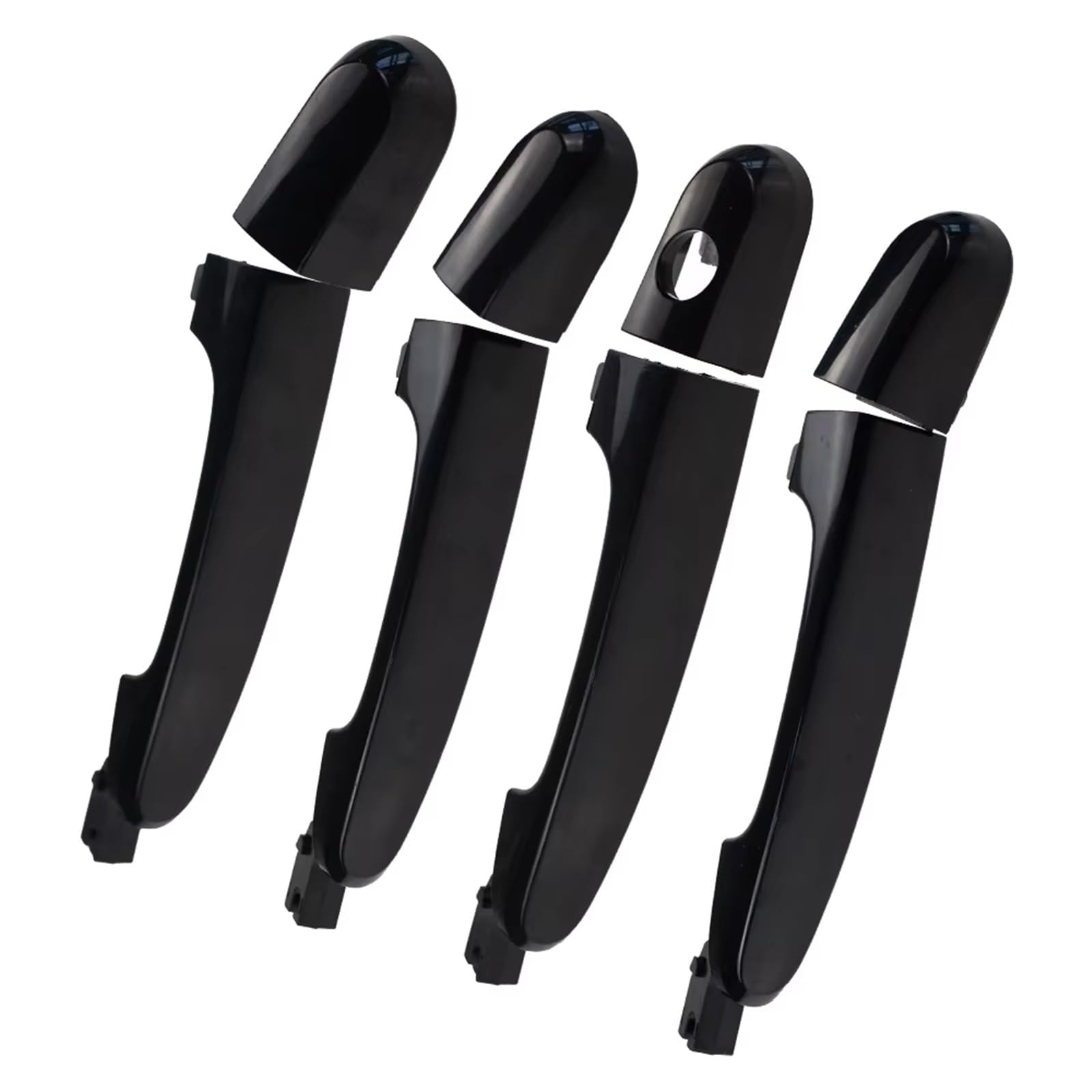 Vdifsvb One Color For Kia For Sportage 2005-2010 Exterior Door Handles Front Rear Left Right 82651-1F000 82661-1F000 Side Exterior Door Handle