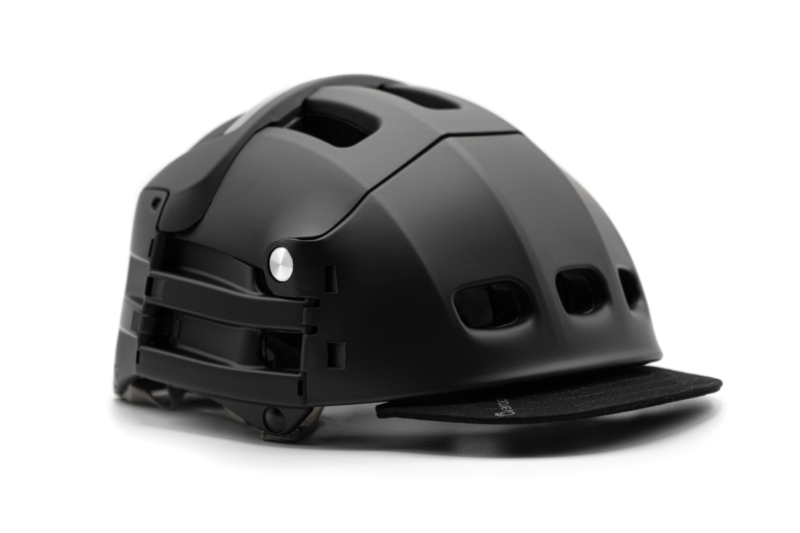Overade Plixi Foldable Helmet - for Bike, Kick Scooter, e-Bike - Volume Divided by 3 when Folded- Same Protection as Classic Helmet