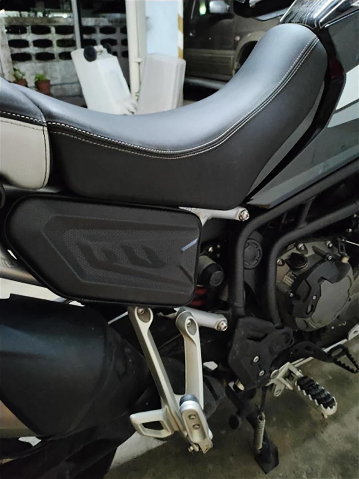 Borsa Triangolare Per Riporre Gli Attrezzi Carenatura Accessori Moto Per Yamaha Per Tracer 9/GT(1 pair)