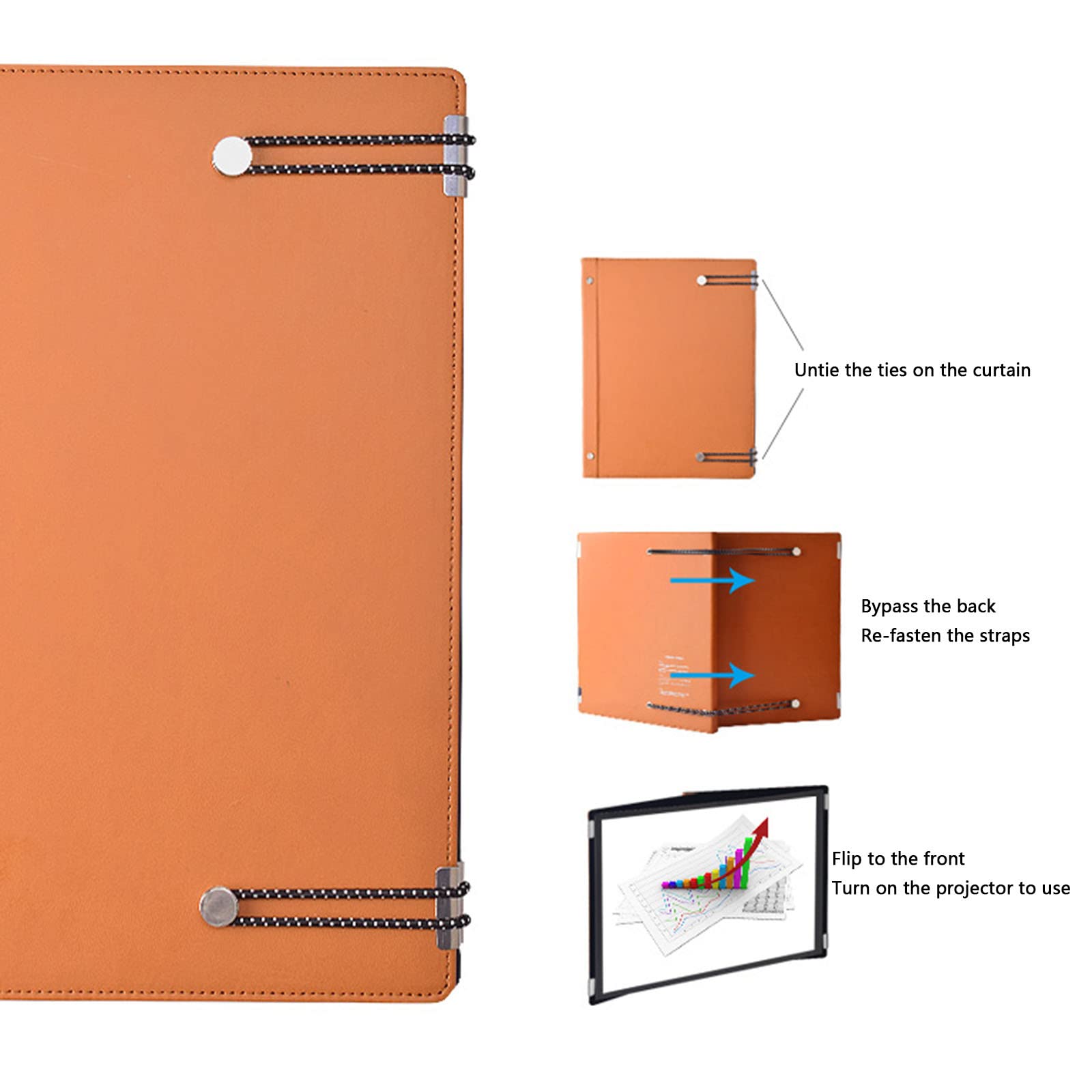 折りたたみ式 プロジェクタースクリーン 軽量 Amazon | 卓上プロジェクタースクリーン、26インチポータブルモバイル