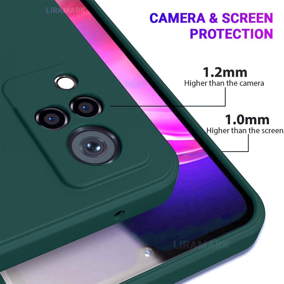 Vivo V21 5G Case - Silicone Green -4 Vivo V21 5G Case - Silicone Green -4