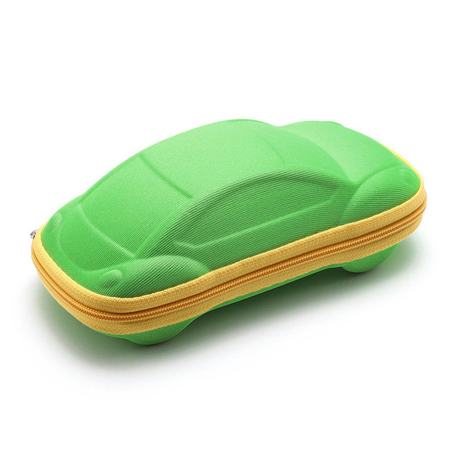 Wanam Green Shaped Glasses Case Cute Glasses Strage Bag Box Cases Sunglasses Cases