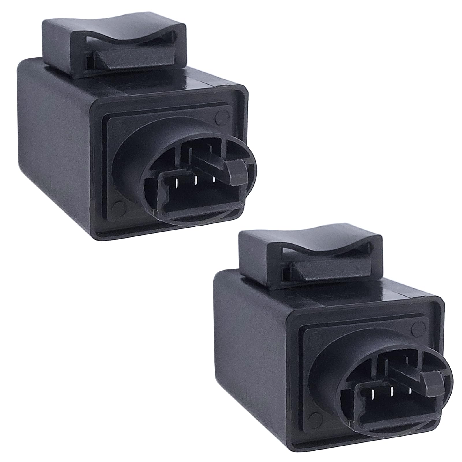 2X LED Indicator Flasher Relay 3-Pin 38300KK9951 Compatible with Honda CRF300L VTR1000F Fast Flash Fix Motorcycle LED Turn Signal