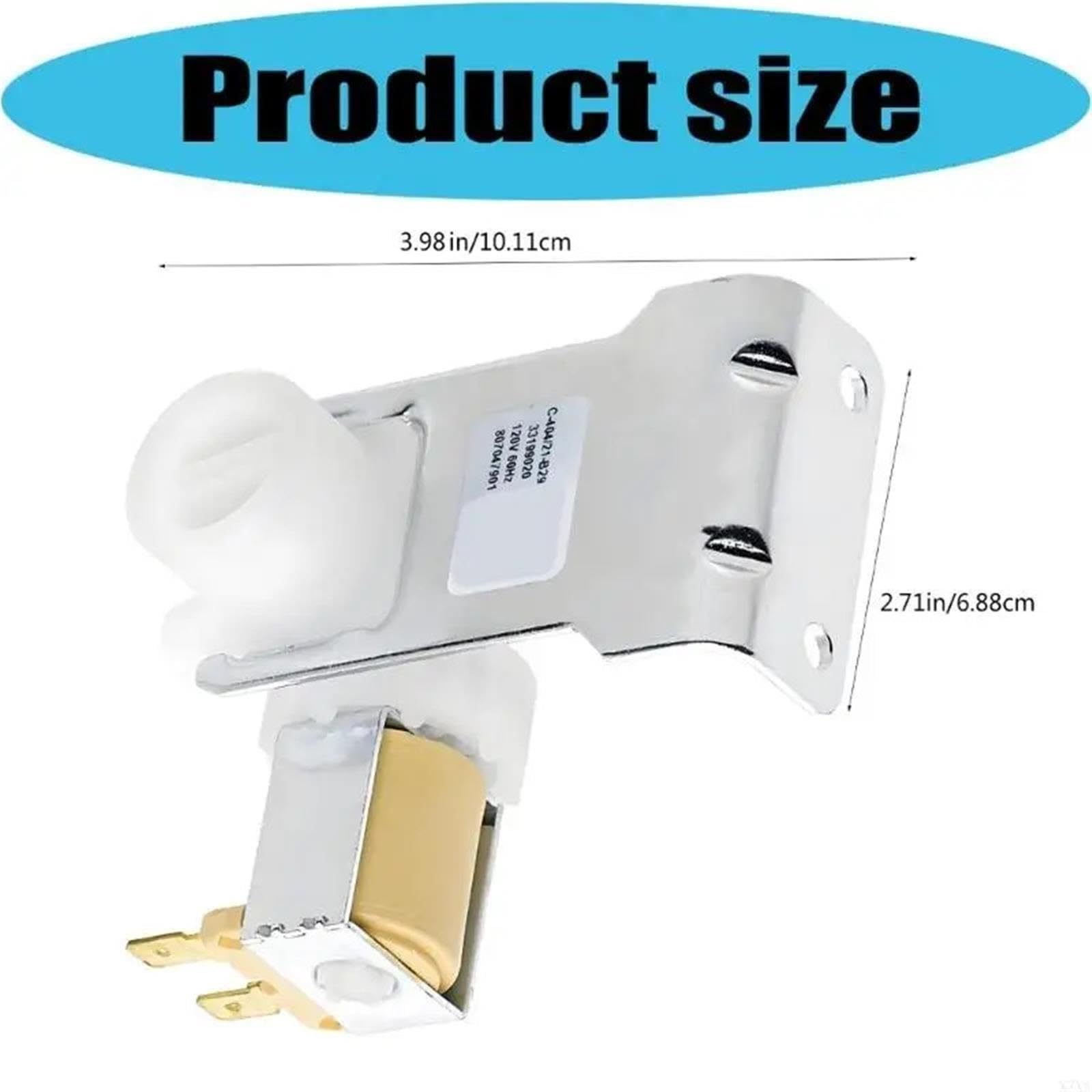 Válvula Entrada Agua 807047901, Compatible Con Kenmore 587.14013415B