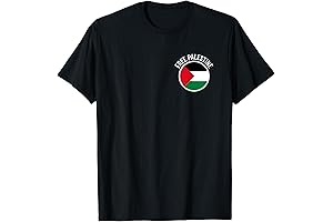 Free Palestine Free Gaza Palestine Flag T-Shirt