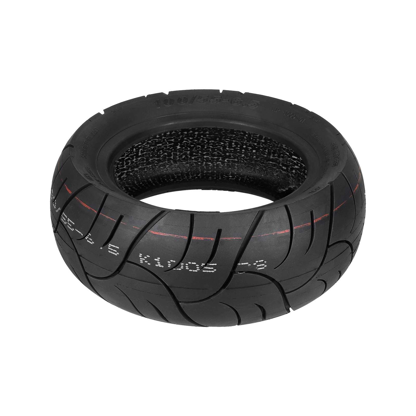 100/55-6.5 Neumático sin cámara de 11 pulgadas Neumático sin cámara para Dualtron Ultra2/Thunder 2/Kaabo Wolf King Scooter Eléctrico Accesorios Neumáticos de Carretera Gruesos a Prueba de