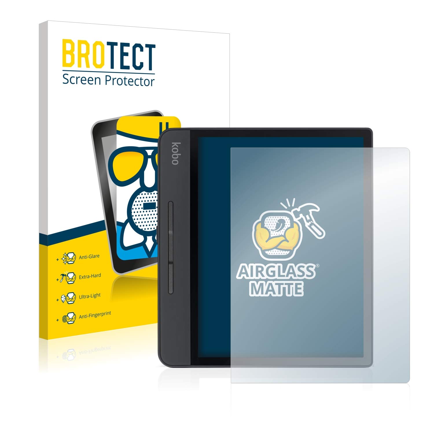 brotect Pellicola Vetro Opaca per Alpine iLX-F905D Protezione Schermo [Anti- Riflesso, Durezza 9H