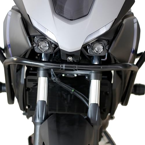 Miniatura 2 de Protector de motor de protección contra choques negro compatible con Yamaha MT-07 Tracer FJ-07 2020-2024