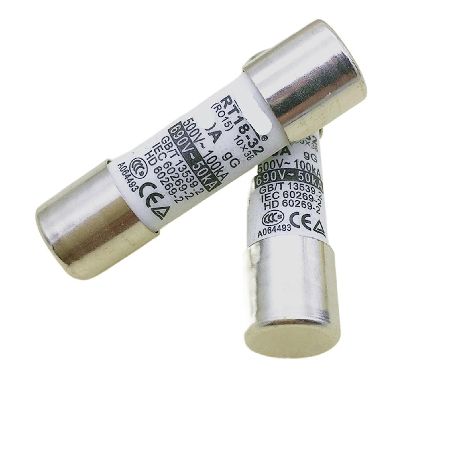 Fusible 10X38 12A haut pouvoir de coupure 100KA RT18-32