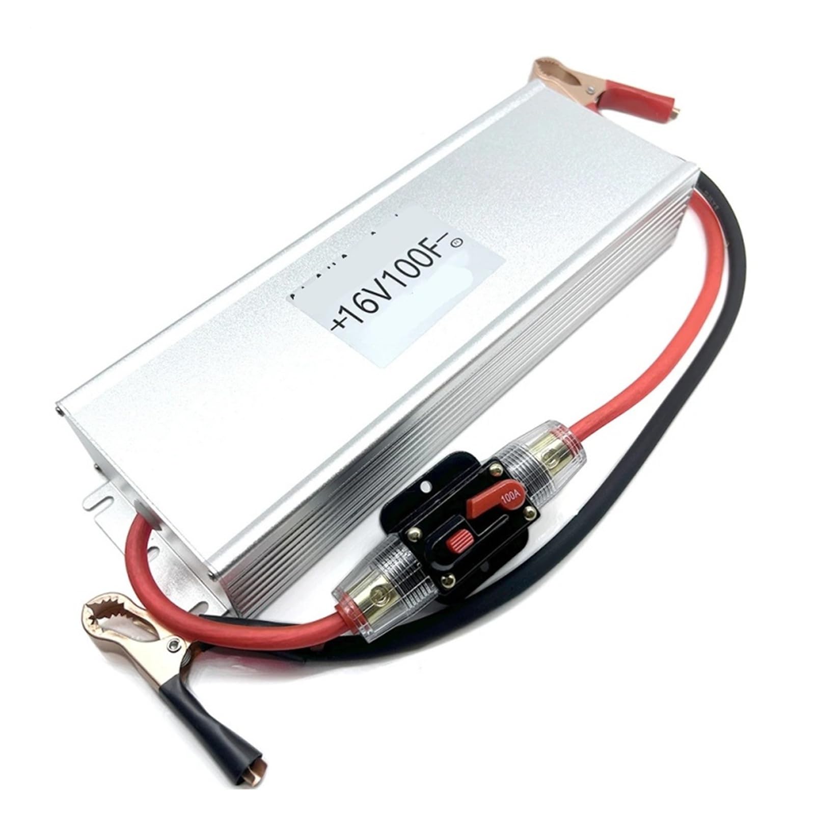 Moduł prostownika samochodowego 16 V 100 F 2,7 V 600 F 17 V 116 F z klipsem do akumulatora 2,85 V 700 F (16V100F z klipsami)