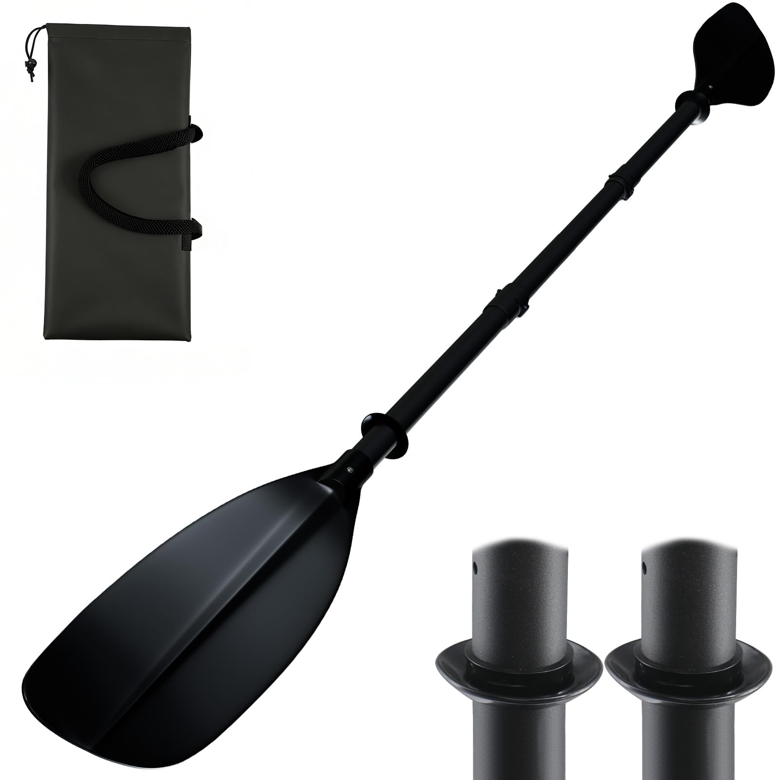 Photo 1 of Nenkim Kayak Recreational Paddle,Kayak Paddles for Adults Adjustable Length 60-90 Inch Premium ABS Blade Portable Kayak Oar for Youth Adults All Ages Water Sports Kayaking Canoeing Boating.