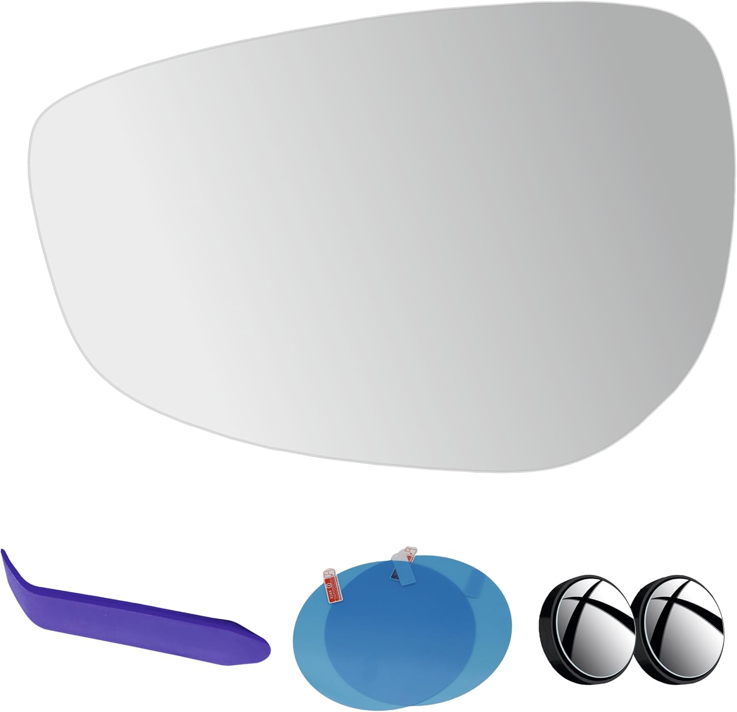 EAP Passenger Side Mirror Glass Compatible with Mazda 3 2019-2026, Heated, Blind Spot, BDTS691GX BCKA691GX BCKA691GX BDGF691GX
