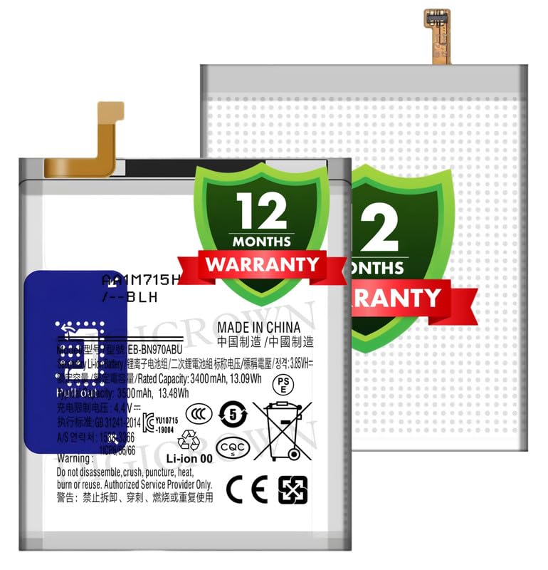 Image of Original EB-BN970ABU Battery Compatible for Samsung Galaxy Note 10 - (3500mAh) - 1 Year Warranty DF7