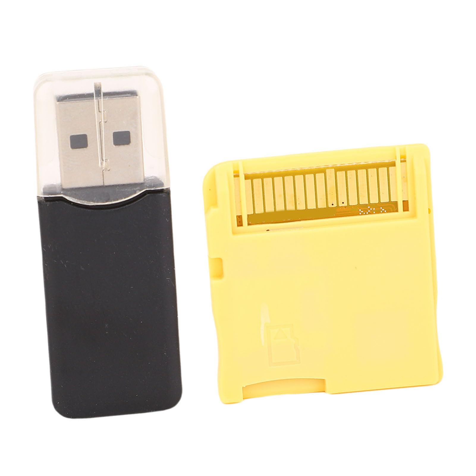 SIXRUN Scheda di Memoria Flash per Videogiochi con Chip ASIC, per Console (GOLD)