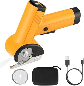 Cordless Electric Scissors with LED Display,Cardboard Box Cutter