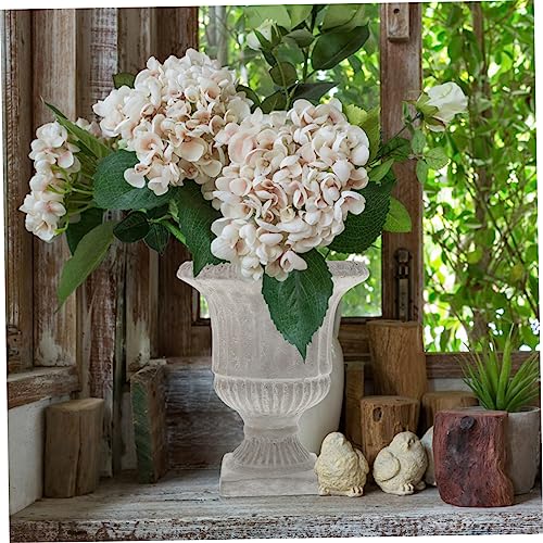Vase en ciment pour plantes vertes et boutures de maison - 6