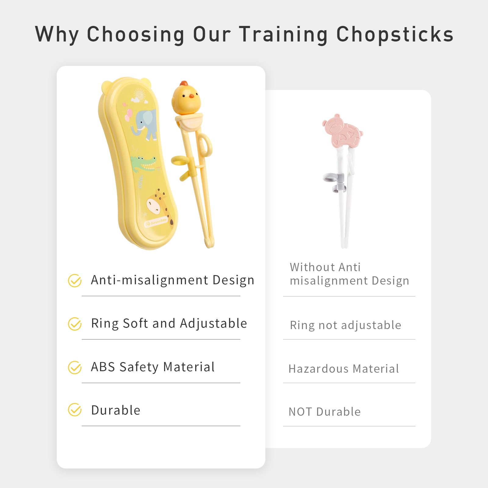 Kids Training Chopsticks - Easy Self-Feeding -2