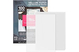 Paper Junkie 8.5 x 11 Translucent Vellum Paper