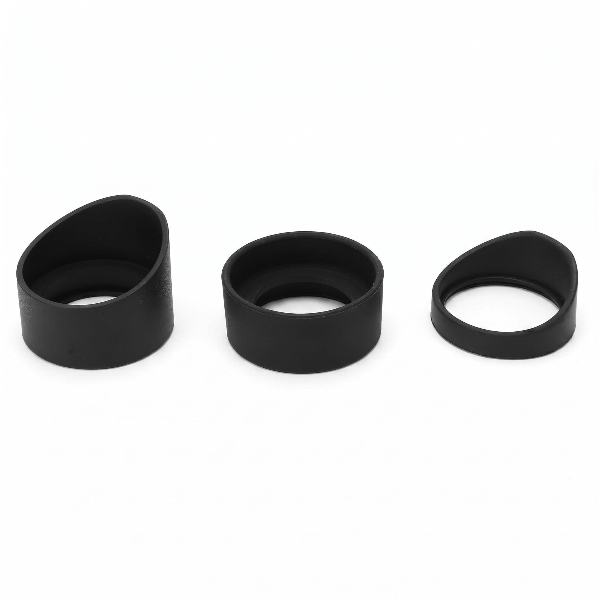3 Sztuk 33mm Okular Mikroskopu Muszle Okularowe Osłony Miękkie Gumowe 32-35mm Osłony Okularu Osłony Oczu do Mikroskopu SW SM ZM
