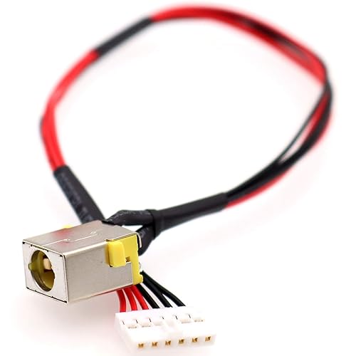 Cable de alimentación de 6 pines de 135 W CC DC301010V00 de repuesto para Acer Nitro 5 AN515-41 AN515-42 AN515-51 AN515-53 G3-572 AN515-51-55WL