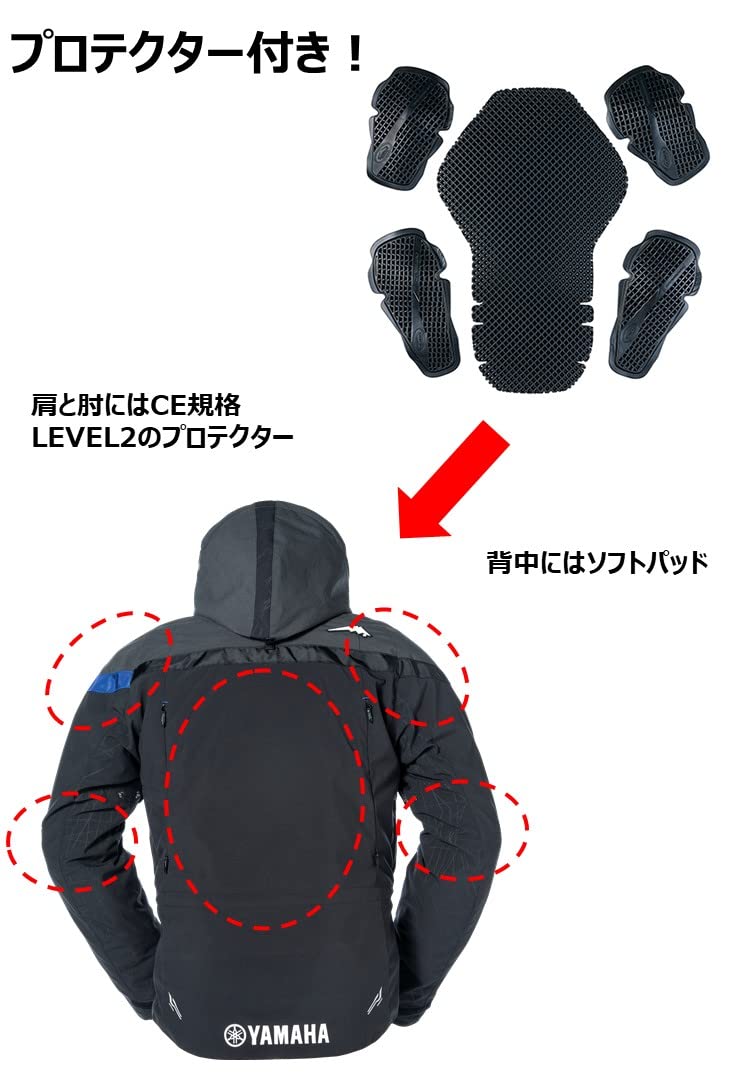 Amazon | [ヤマハ発動機] ライディングジャケット KUSHITANI(クシタニ