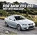 Headlights for 2007-2010 BMW 3 Series 328i 335i Coupe E92 E93 (E90 M3) with Startup Animation Sequential Turn Signal LED Upgrade (for 07-10 Original Xenon)