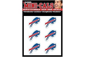 Official WinCraft Buffalo Bills Face Tattoos: Unleash Your Team Spirit with Bold and Vibrant Designs!
