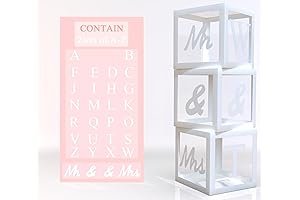 Elegant Custom Letter Boxes Wedding Decoration