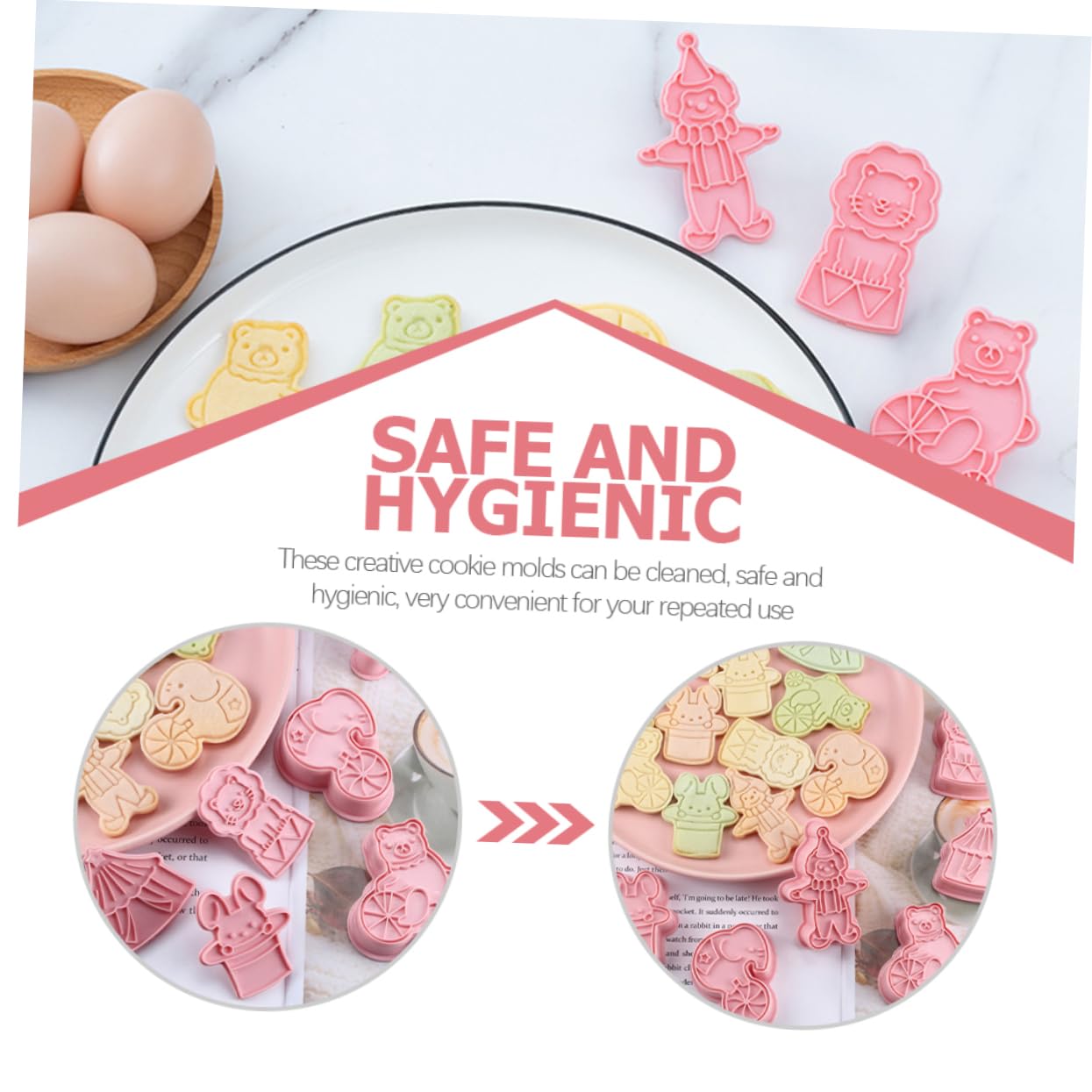 MAGICLULU 30pièces Emporte Thème Moules à Biscuits Pour Décoration De Gâteaux Et Pâtisserie Accessoires De Cuisine Pour Adultes