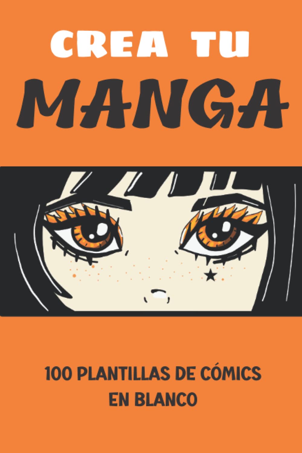 Buy Crea Tu Manga Libro De 100 Illas De C mics En Blanco Para 