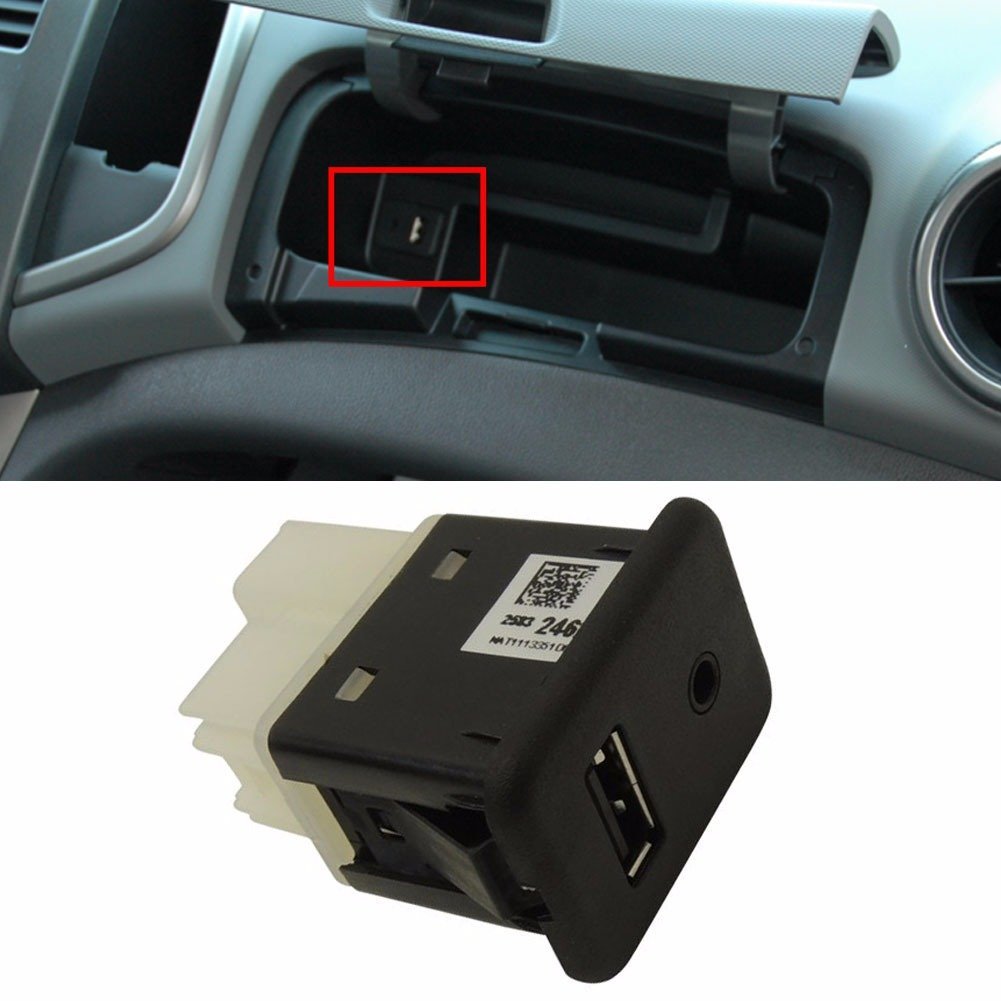 Amazon.com: AUX USB Socket Receptacle For GM Chevrolet Sonic 2012+ OEM  Parts : Automotive
