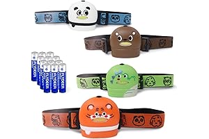 Kid's Headlight: Enhancing Young Adventurers' Nighttime Adventures