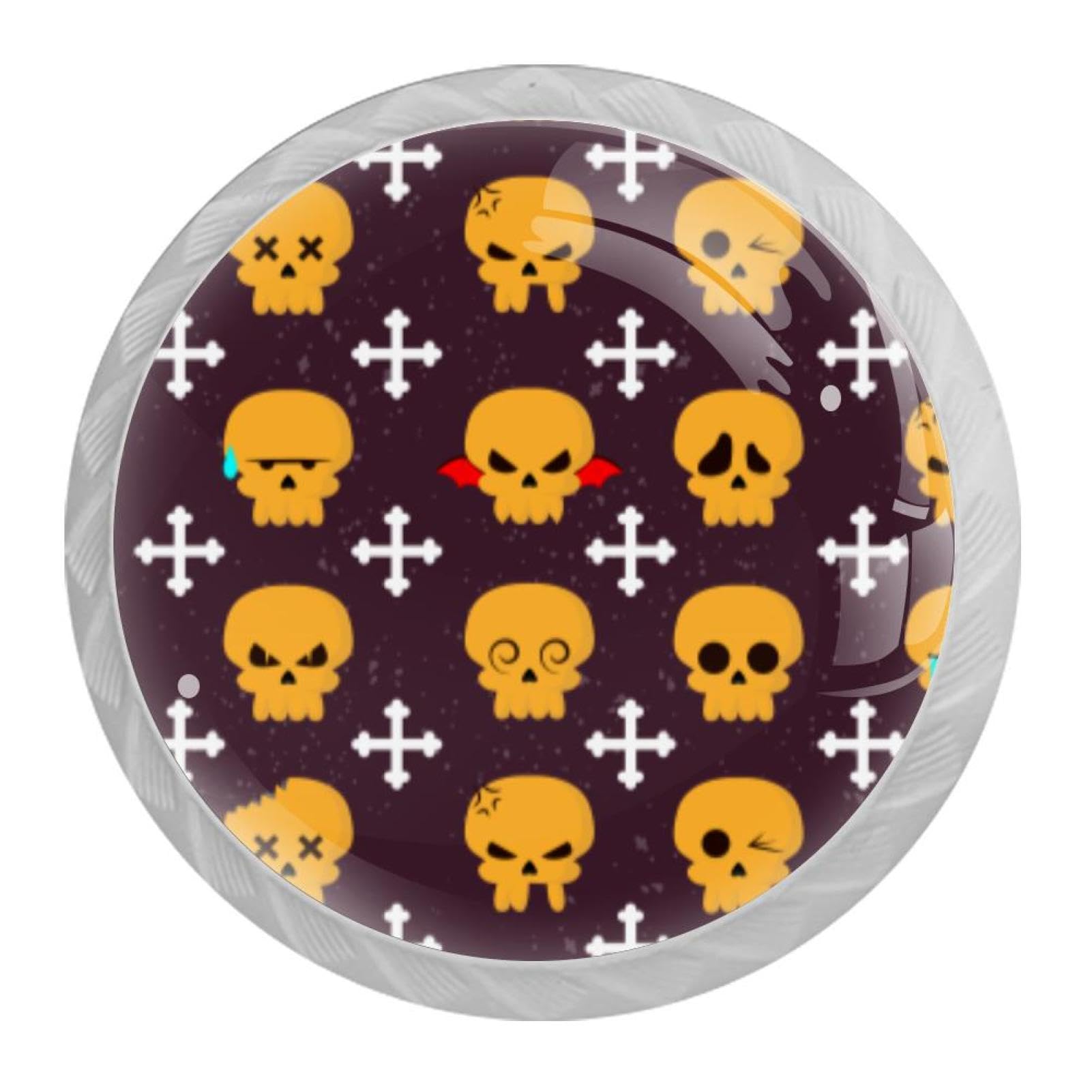 Tqmspg Multi Skulls Pattern