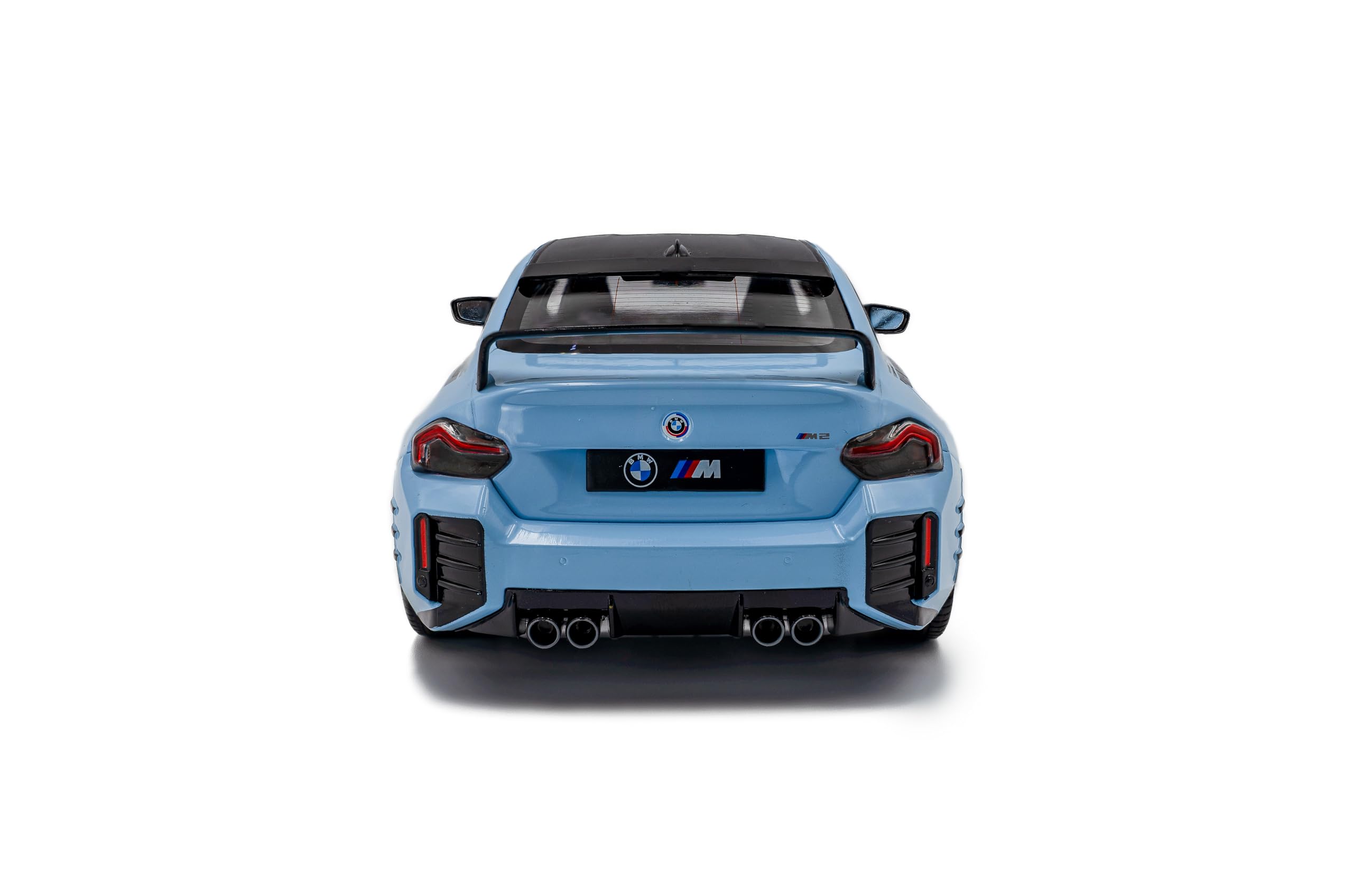 Solido BMW M2 (G87) Piezas de rendimiento Zandvoort Blue 2024 Modelo de coche fundido a presión - SKU S1812901 a escala 1:18