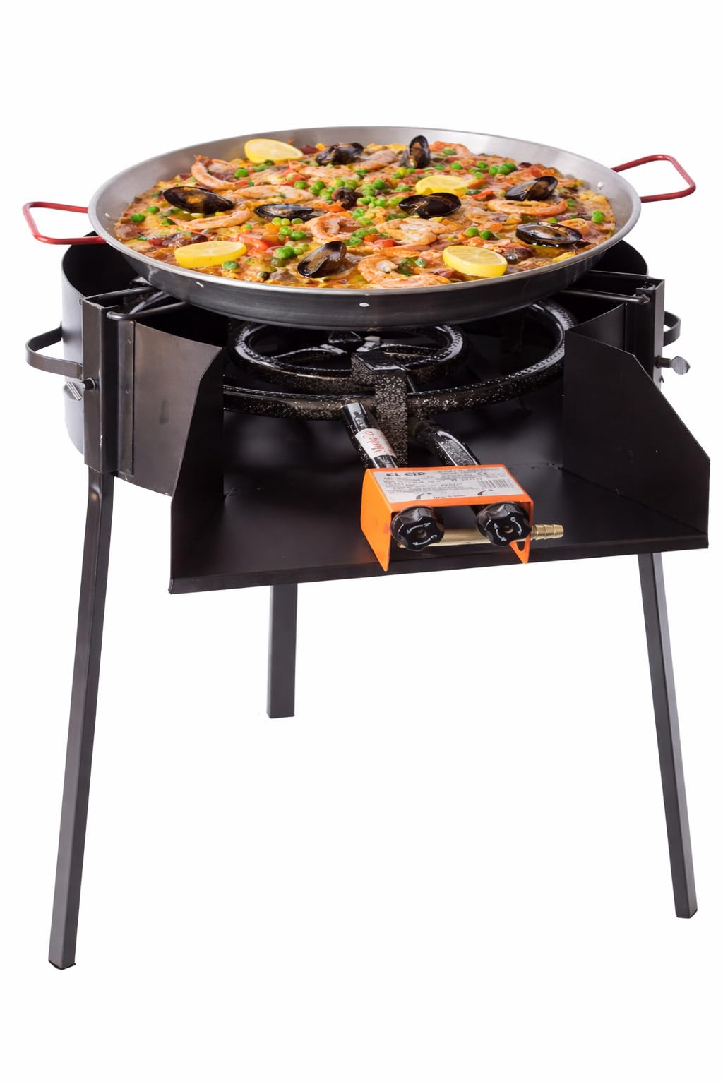 Barbacoa de Carbón Redonda Portátil con Parrilla Elevable – Acero Resistente para Jardín y Terraza (50 CM)