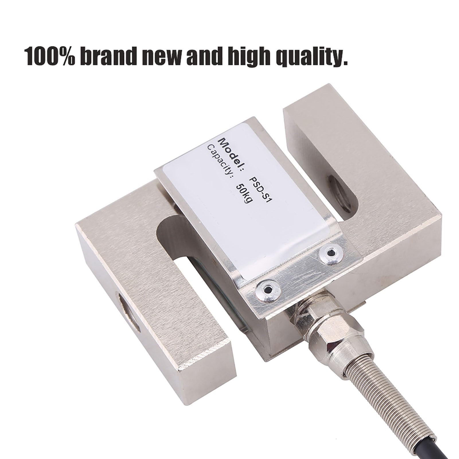 S TYPE High Precision Load Cell Scale Sensor Weighting Sensor With Cable Oil Proof Anti for Mixing Station (50kg)