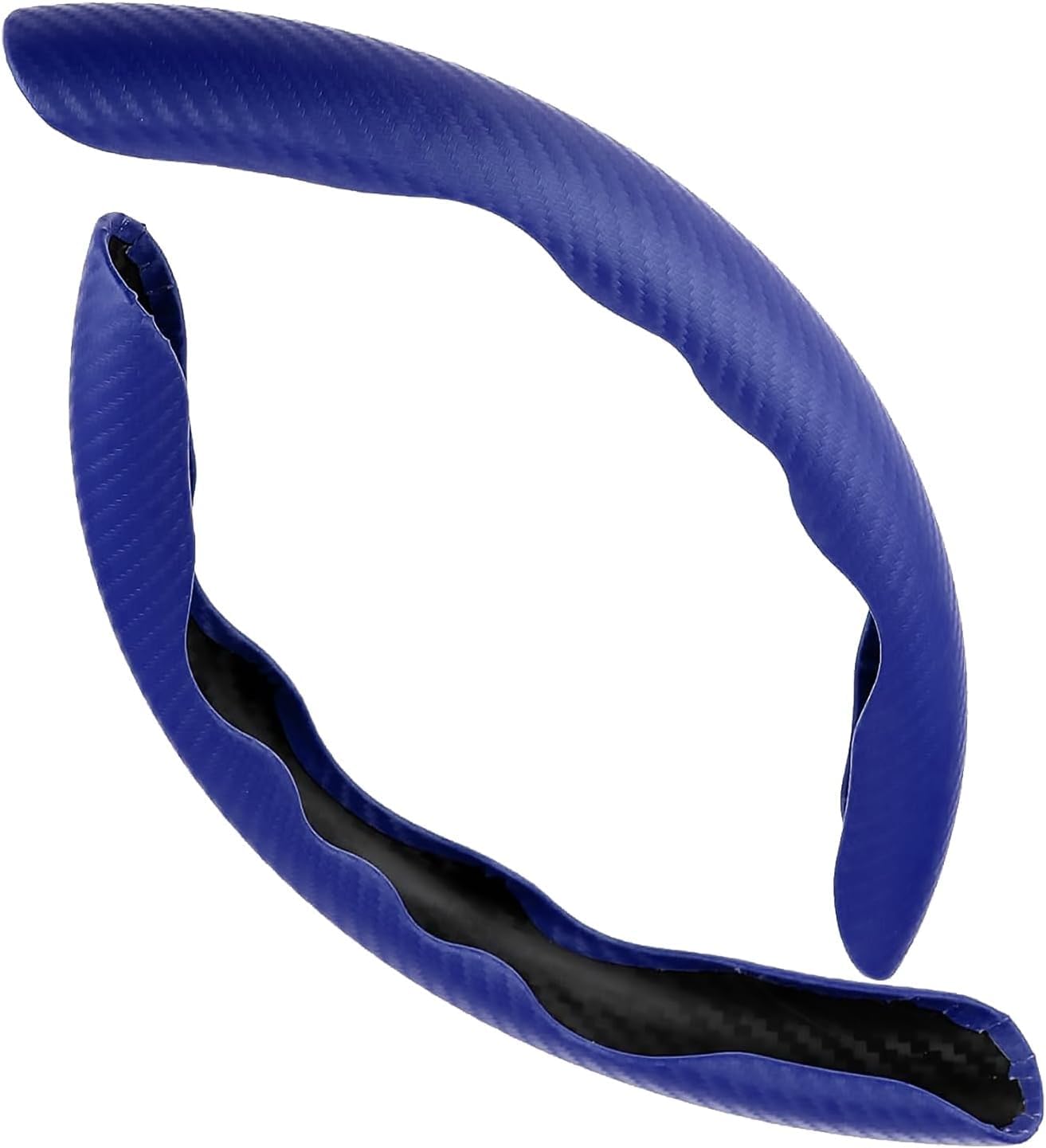 Auto Stuurwielhoes 37-38cm Voor Hyundai Santa Fe (V) SUV (2024-),Anti-Slip Comfortabel Eenvoudige Montage, Perfecte Pasvorm Ademend Materiaal,O