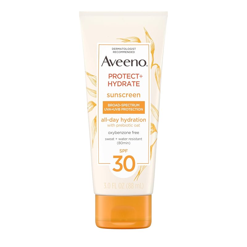Aveeno Protect + Hydrate Loção Protetora Solar Corporal FPS 30, 90 mL