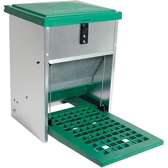 Feedomatic Futterautomat 5kg mit Trittplatte f r Gefl gel und H hner