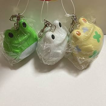 Amazon | スクイーズ フロッグスタイル 3個セット カエル 2002年 に