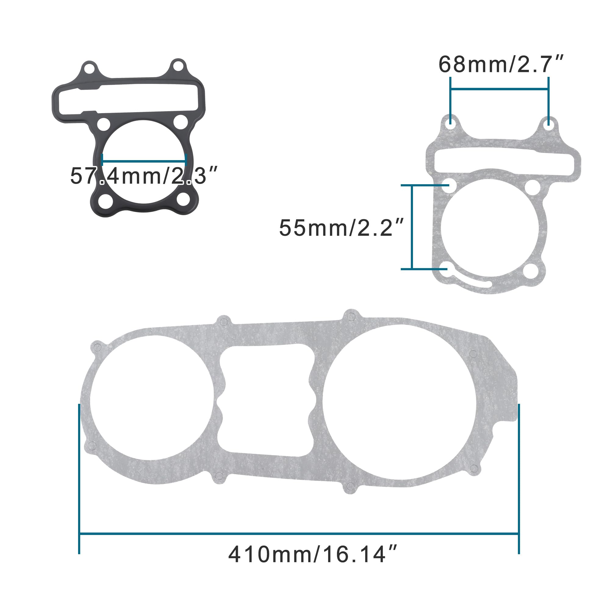 Gy6 150cc Engine Gasket Kit Fit For Chinese Gy6 4 | Seychelles