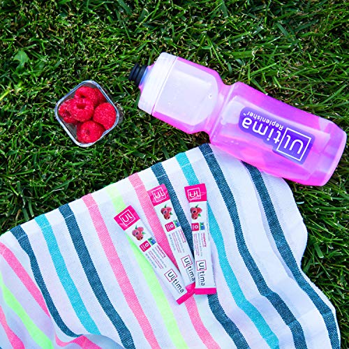 Image of Ultima Replenisher, Electrolyte Hydration Drink Mix, Raspberry, 20 Count Stickpacks Box - Sugar Free, 0 Calories, 0 Carbs - Gluten-Free, Keto, Non-GMO, Vegan