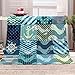BWBJJ 3D Couverture Peluche Gouvernail et Ancre Flanelle Throw Couverture Voyage Pique-Nique Chambre Canapé-Lit Literie Bébé Petite Couverture Adulte Enfant 150x200 cm