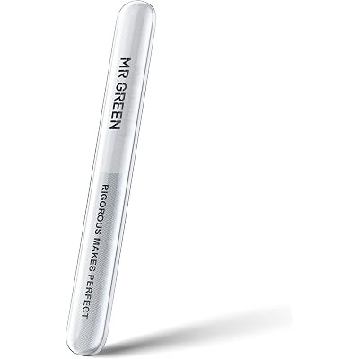 Upgraded Glass Nail File - Bilateral, Washable, Suitable for Natural Nails and Acrylic Nails
