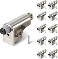 Dgavxa 10 Pack Soft Close Cabinet Door Dampers - Hydraulic Buffers for Kitchen Wardrobe Silent Closing Hinges