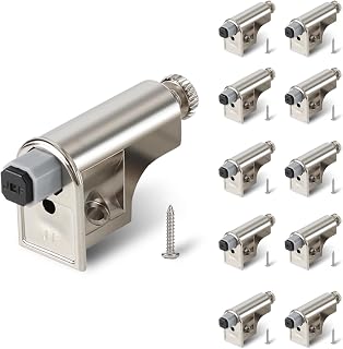 Dgavxa 10 Pack Soft Close Cabinet Door Dampers - Hydraulic Buffers for Kitchen Wardrobe Silent Closing Hinges