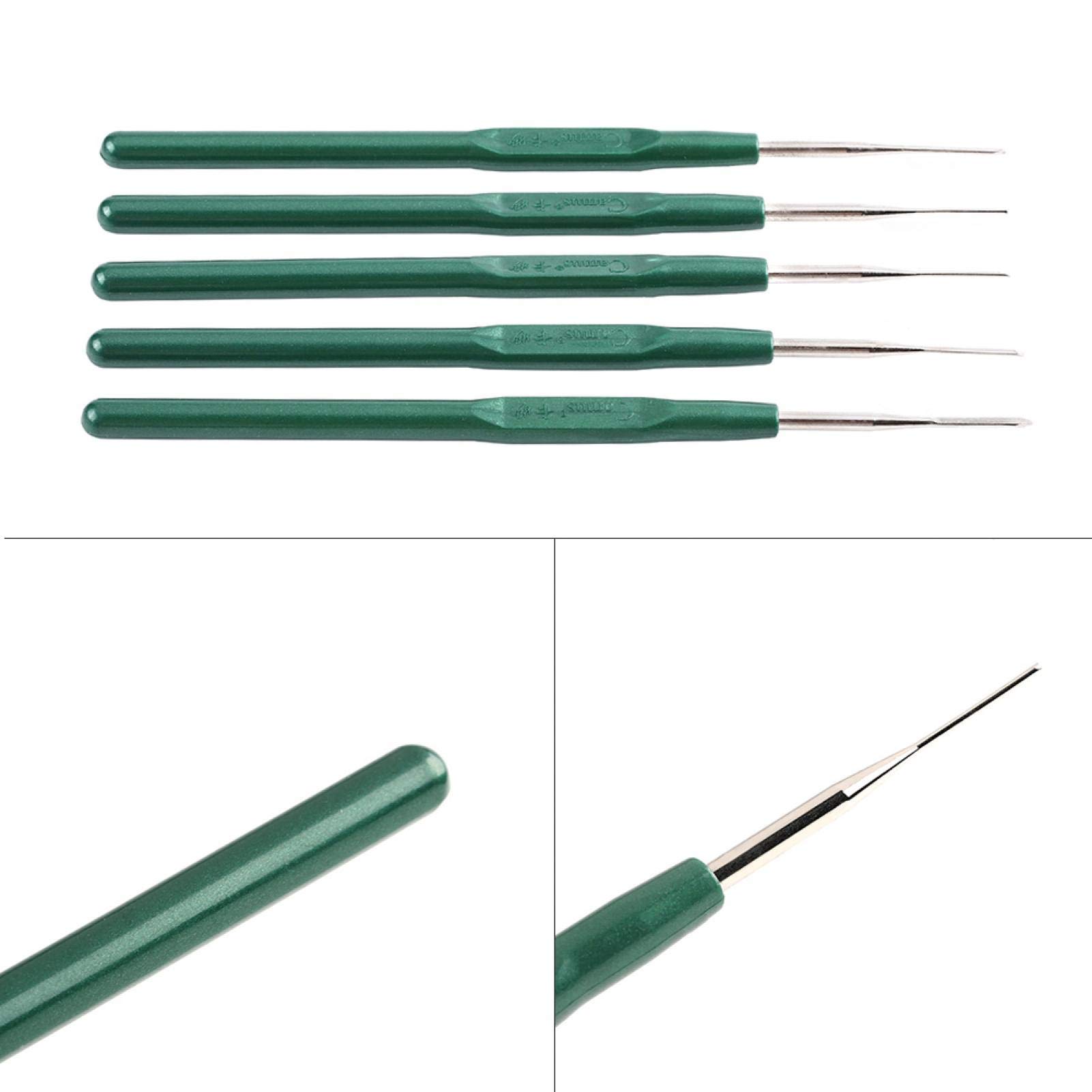 Kit Di 5 Strumenti Per Smontaggio Cablaggi Auto - Sonde In Acciaio E Plastica Per Rimuovere Terminali E Pin, Dimensioni 1.5, 1.3, 1.0, 0.8 Mm