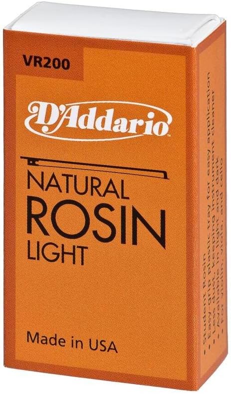 D'Addario Violin Rosin - Cello Rosin - Natural Rosin Violin, Light