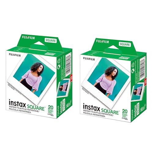 Fujifilm 2 Pack instax Square Instant Color Film Twin Pack