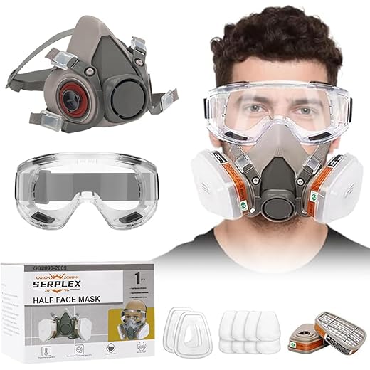 Serplex Gas Mask Respirator Set